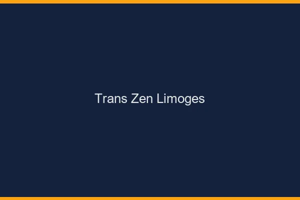 Trans Zen Limoges