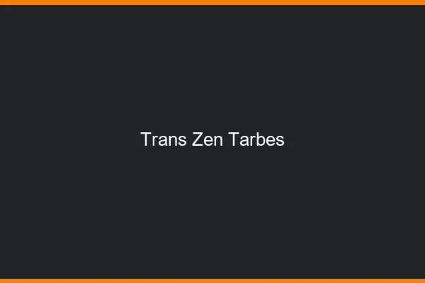Trans Zen Tarbes